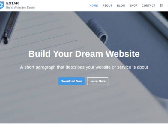 GretaThemes Releases Lightweight, Block-Ready eStar WordPress Theme – WP Tavern
